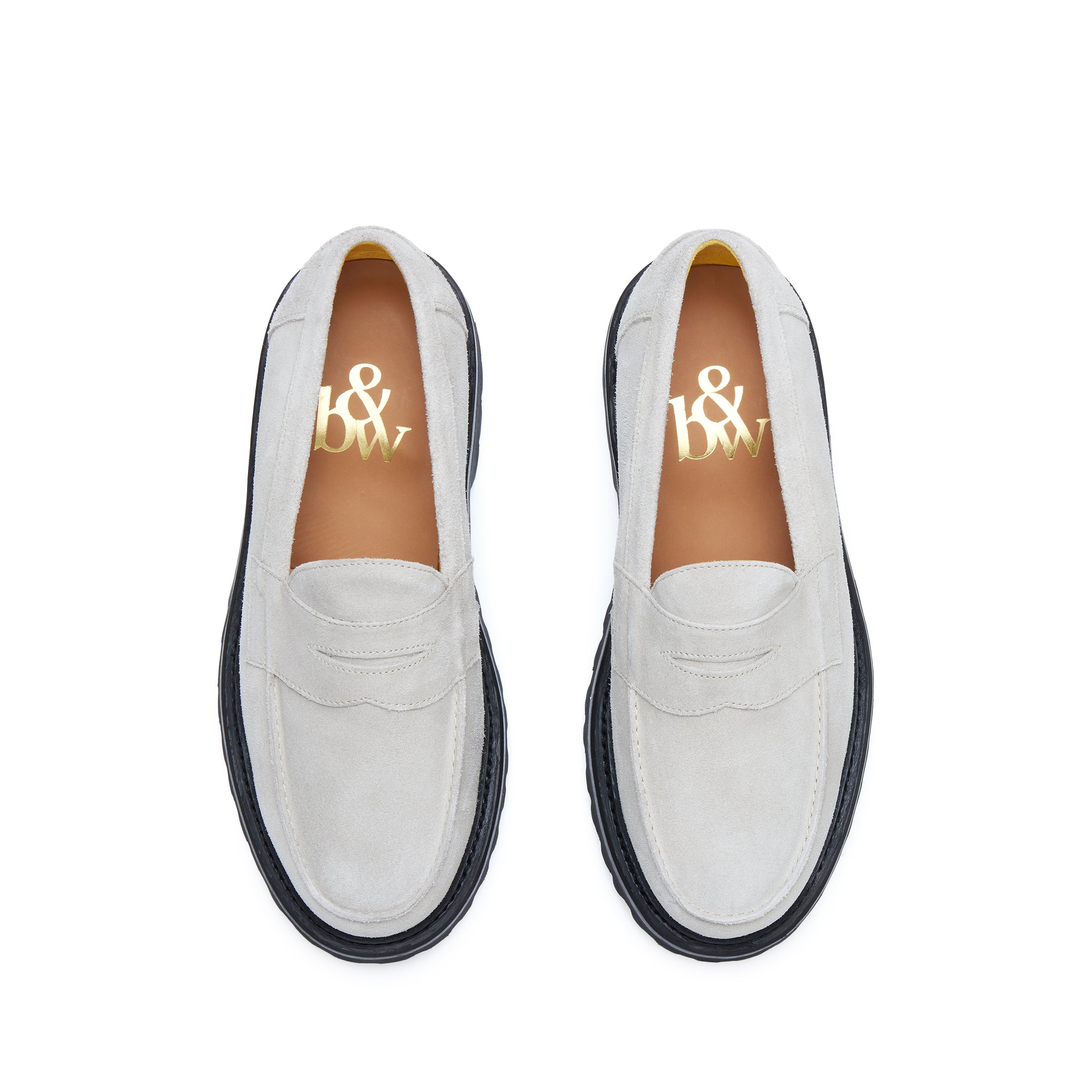 The Ellis Penny Loafer, Smoke, Lug Sole