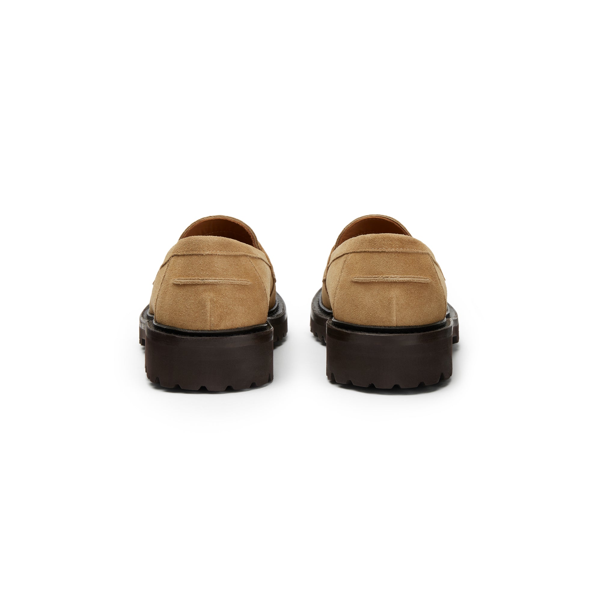 The Ellis Penny Loafer, Almond, Lug Sole