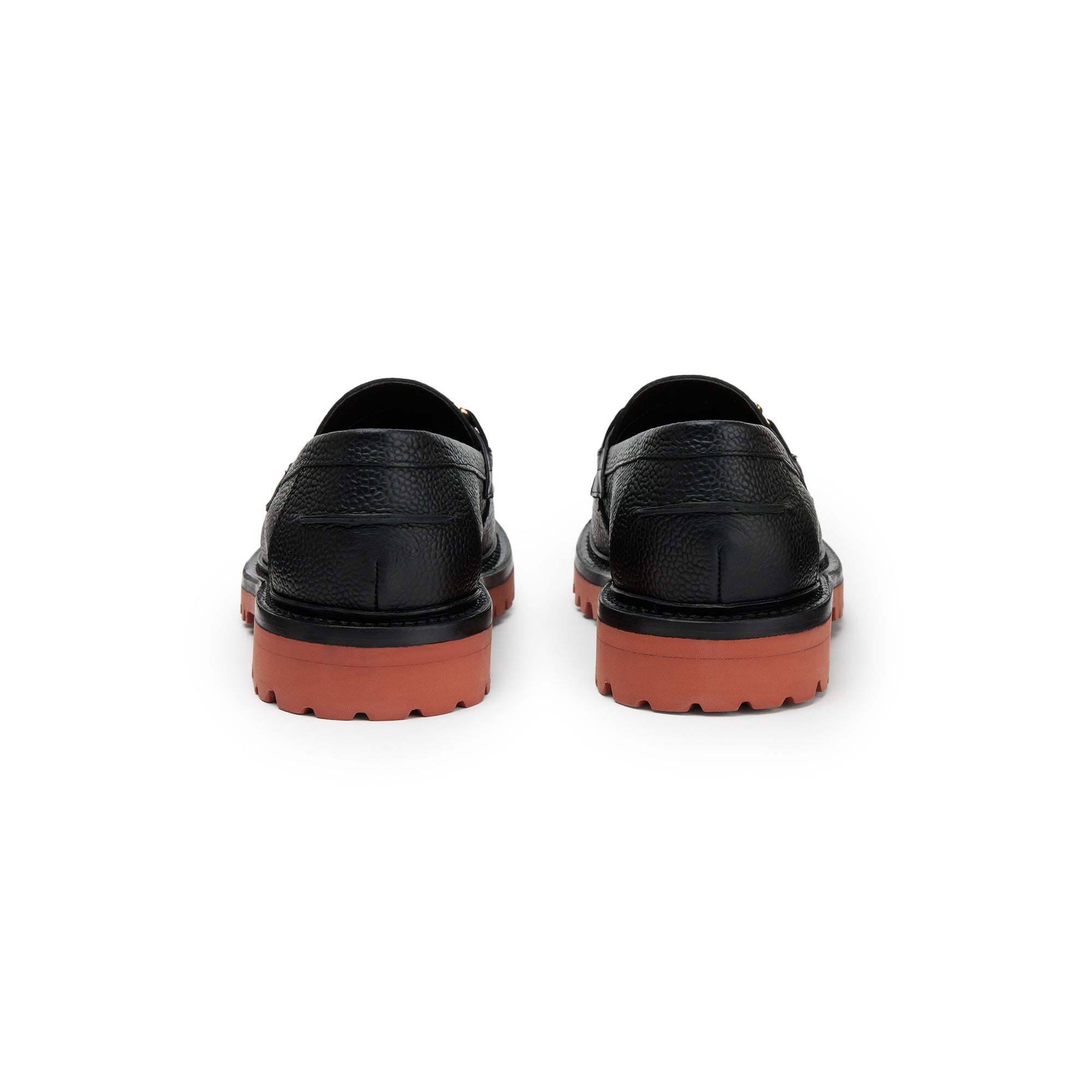 The Mason Horse Bit Loafer, Onyx/Clay, Lug Sole