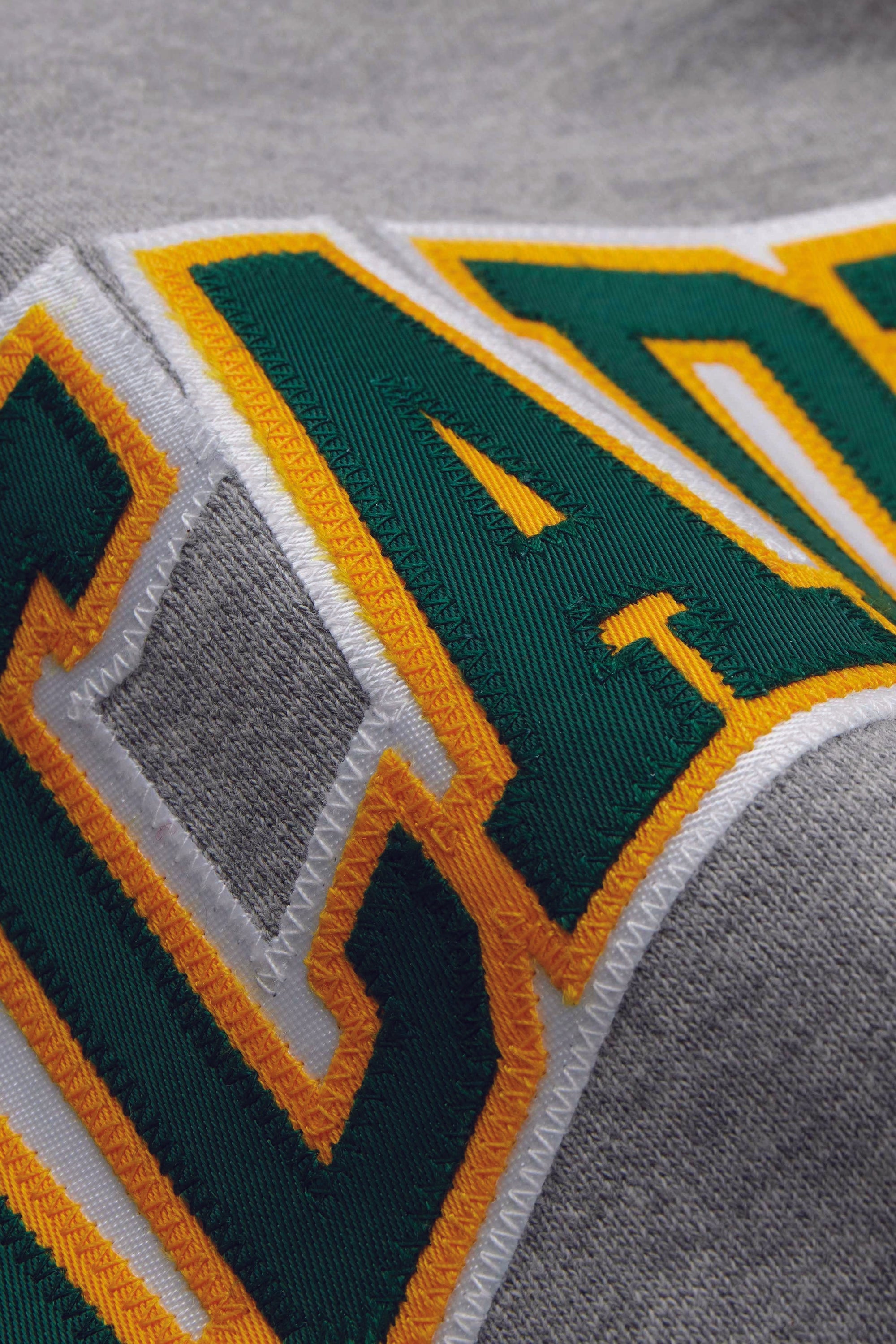 The Bookstore Crewneck, Green/Yellow