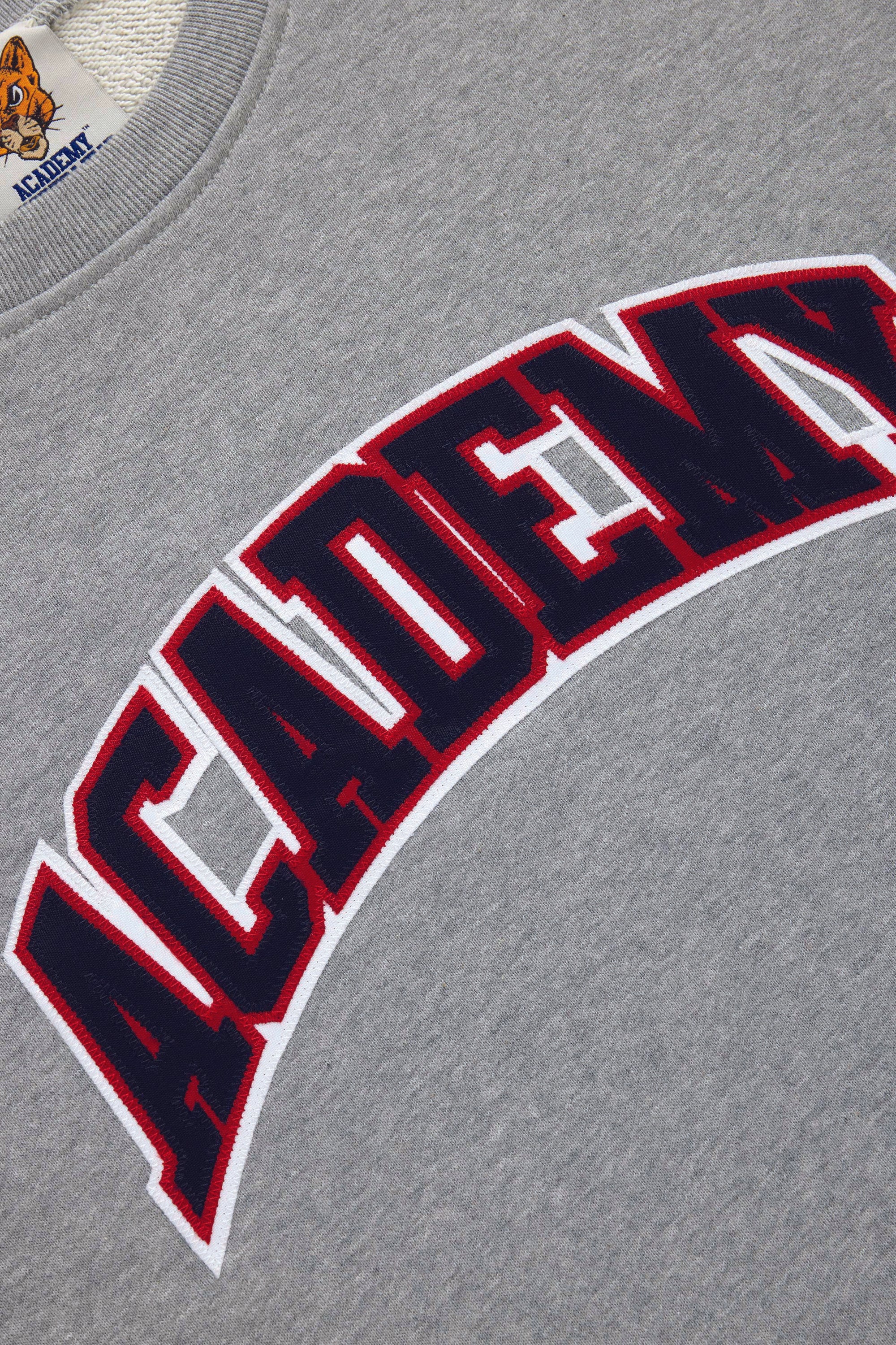 The Bookstore Crewneck, Navy/Red