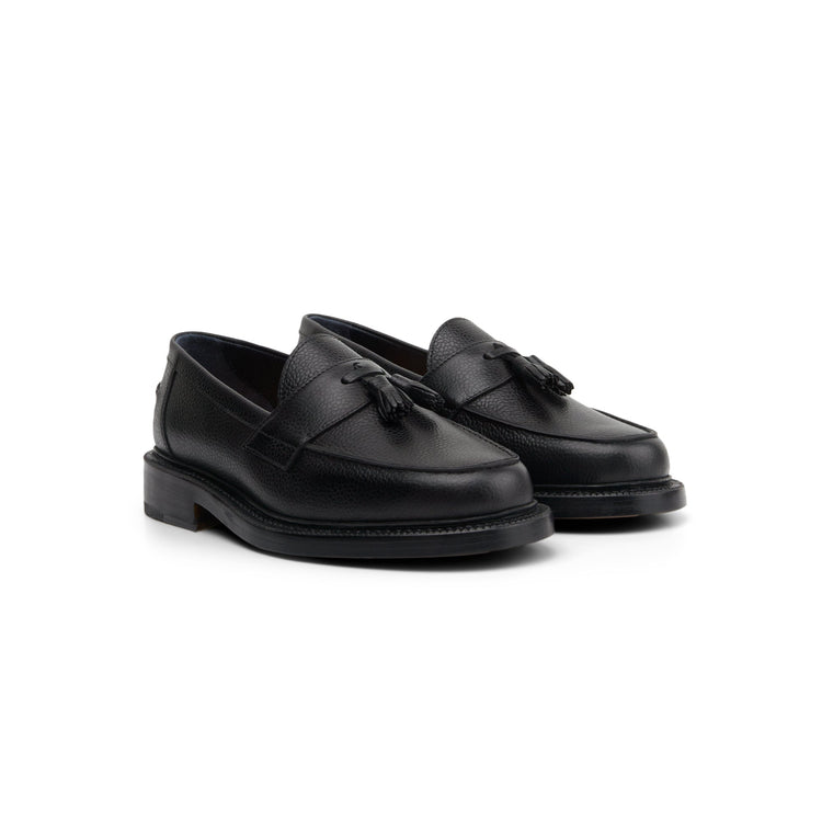 The Clásico Tassel Loafer, Chocolate, Lug Sole – Blackstock & Weber