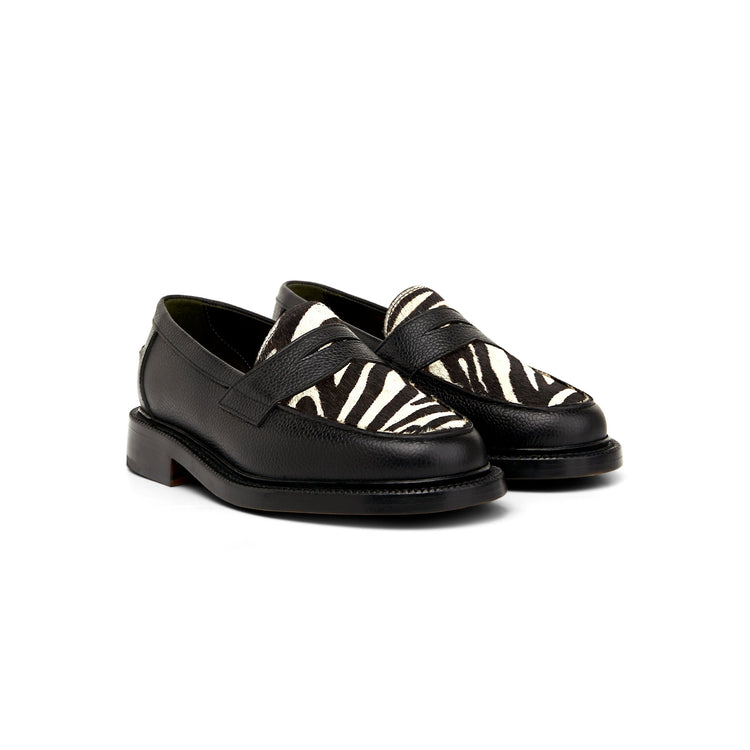 The Ellis Penny Loafer, Tiger, Lug Sole – Blackstock & Weber