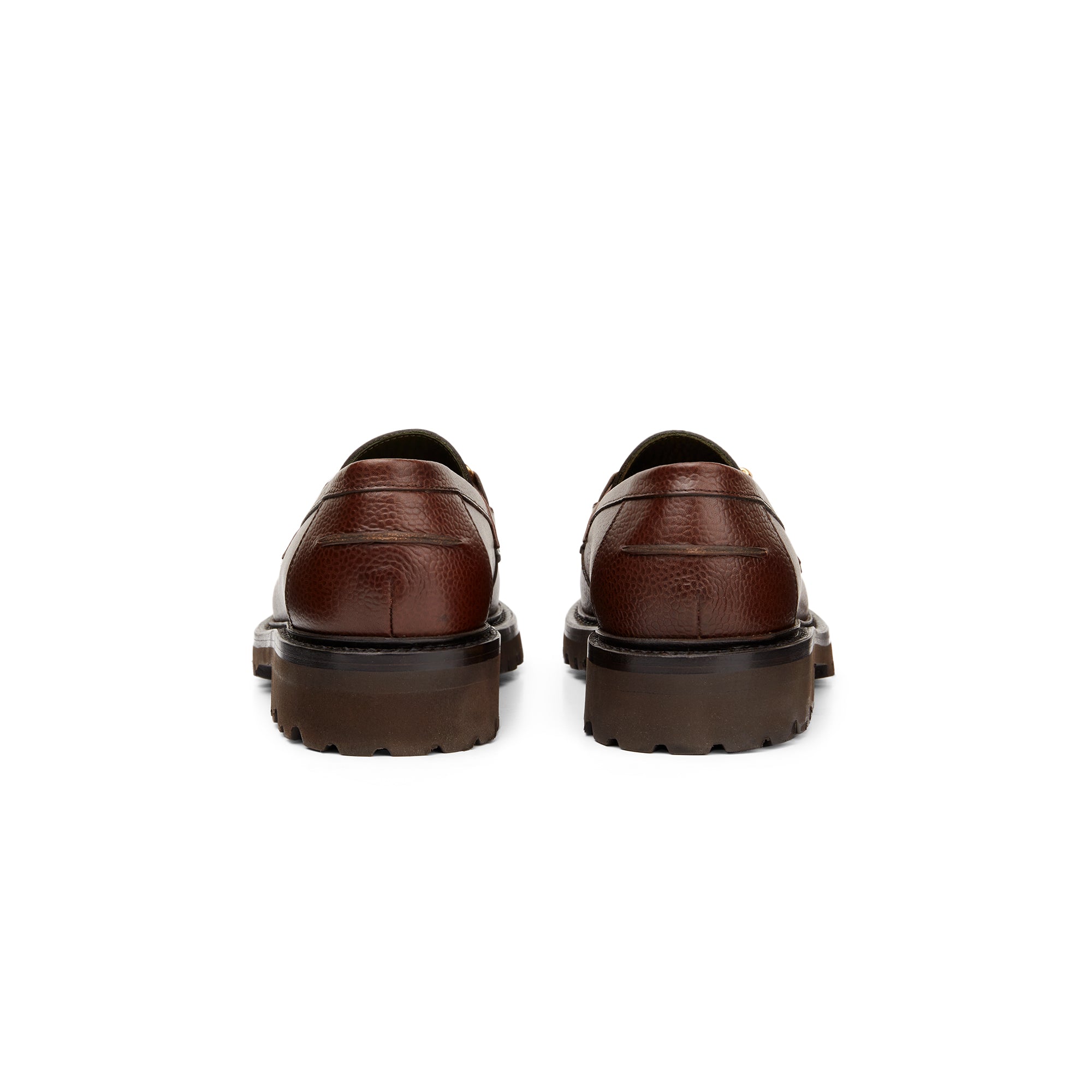 The Mason Horse Bit Loafer, Chocolate, Lug Sole