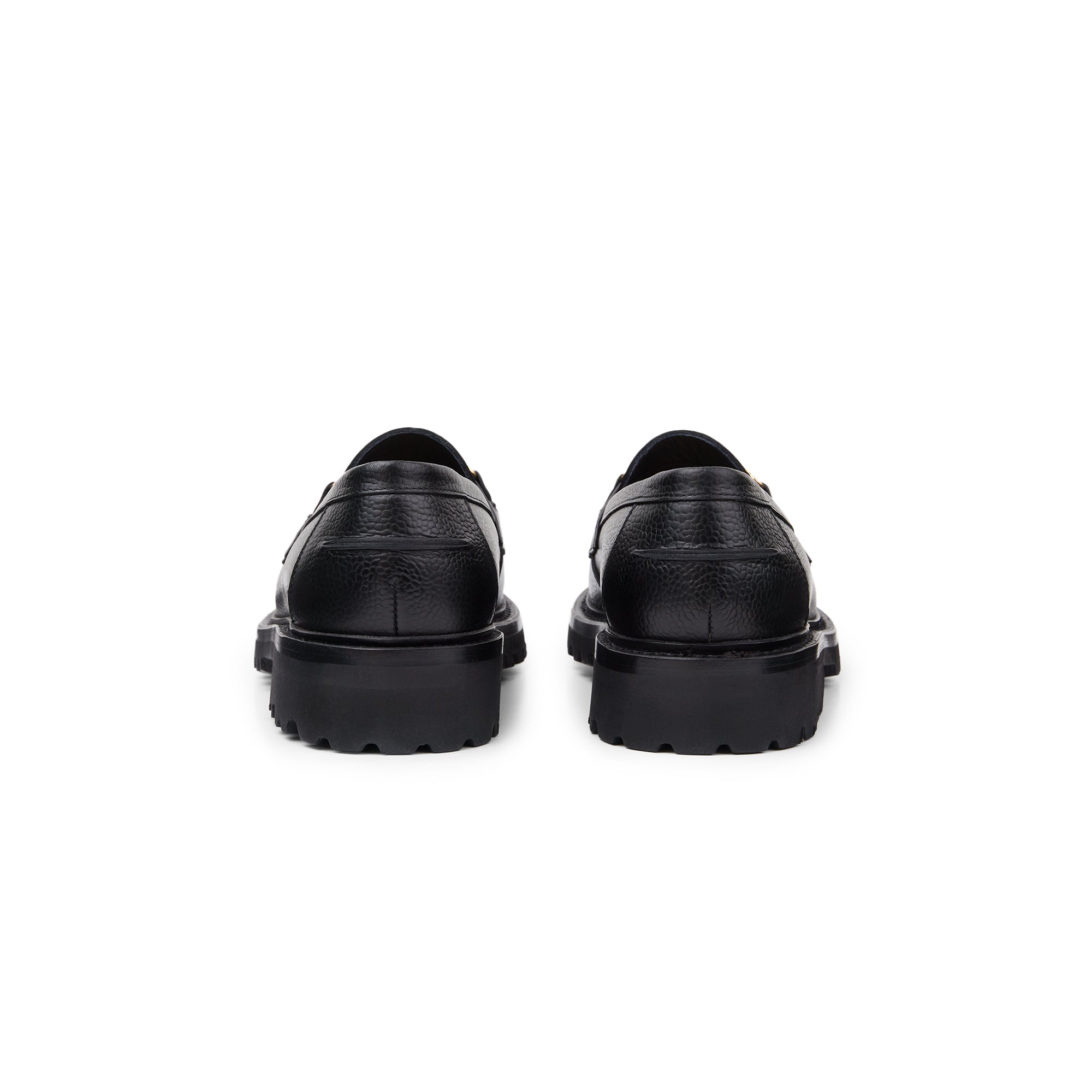 The Mason Horse Bit Loafer, Onyx, Lug Sole