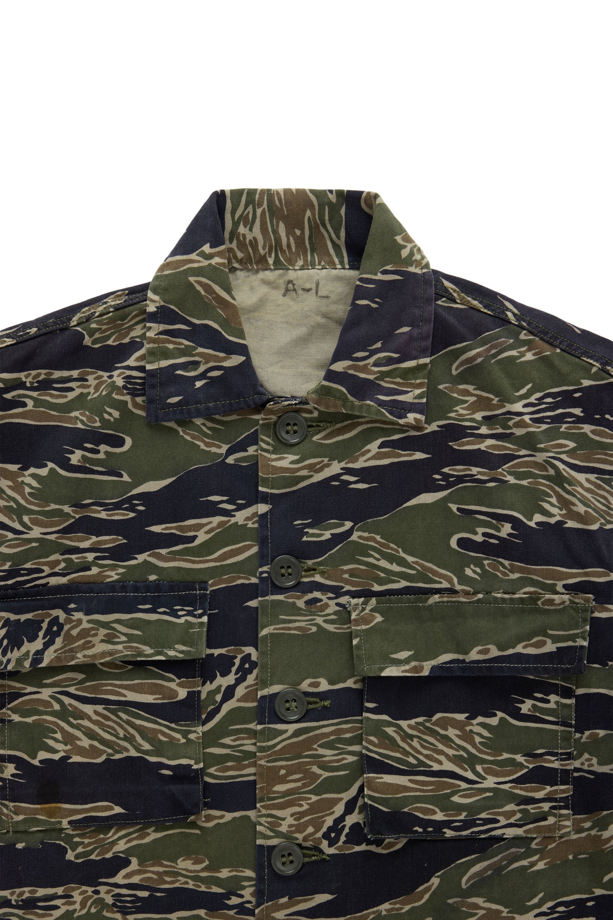 Vietnam War Tiger Camo Jungle Shirt