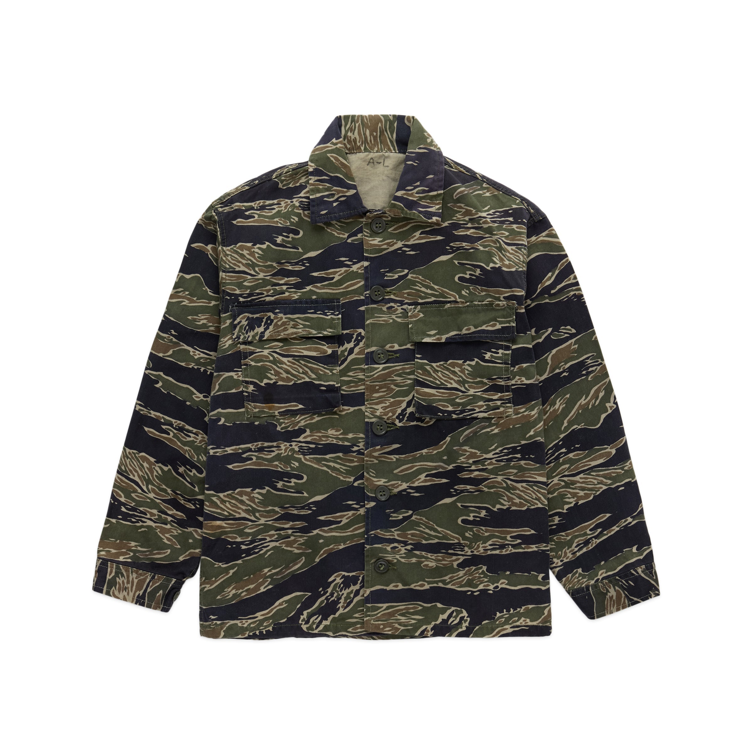Vietnam War Tiger Camo Jungle Shirt