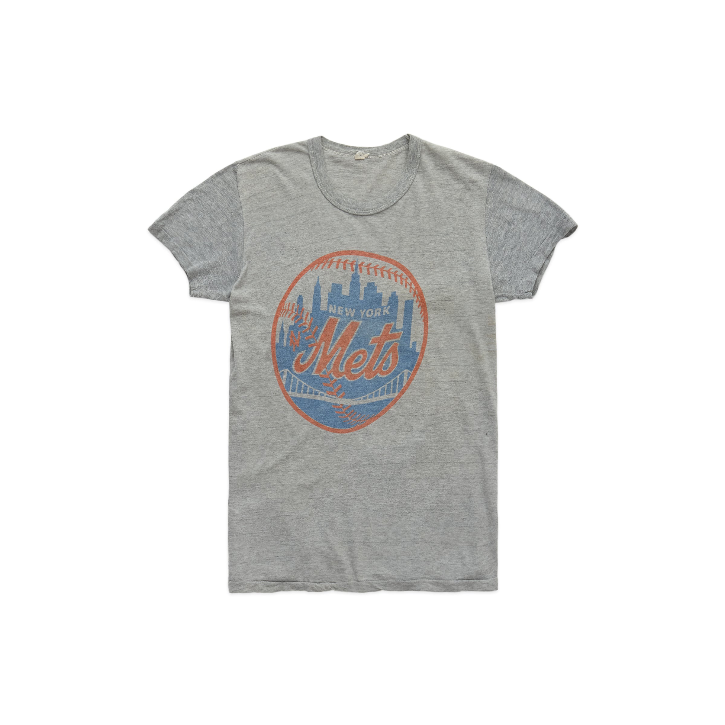 Mets Vintage Logo Tee