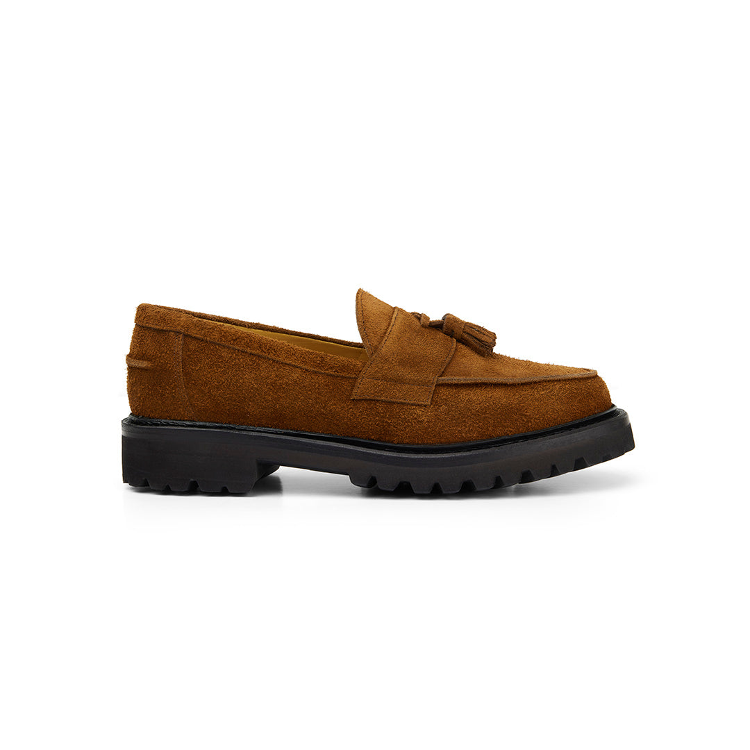 The Clásico Tassel Loafer, Tobacco, Vibram 1757 Lug Sole