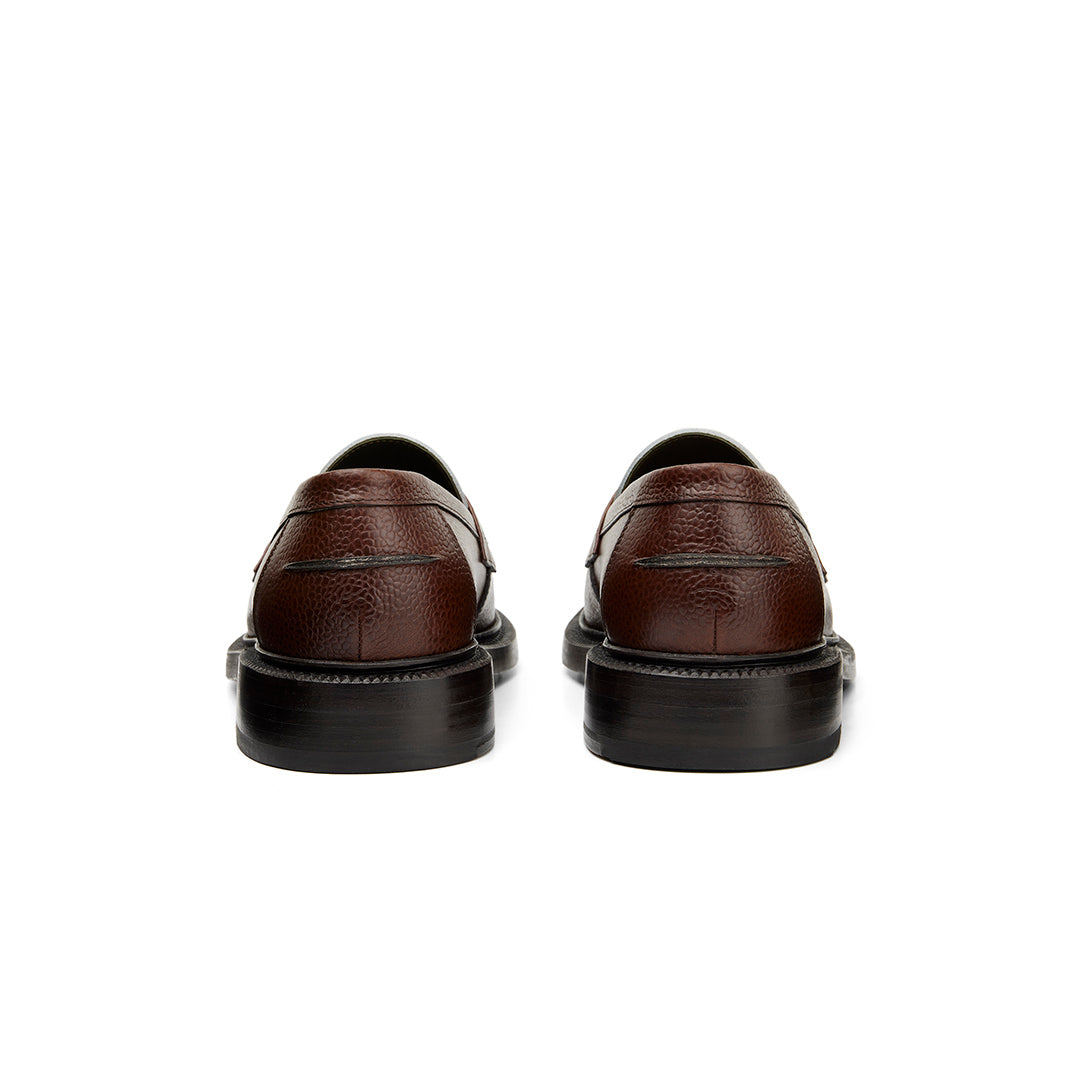 The Ellis Penny Loafer, Chocolate/White