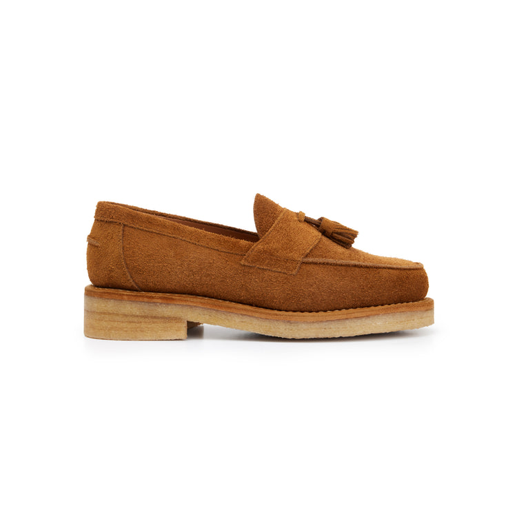 The Ellis Penny Loafer, Opal Suede - Blackstock & Weber