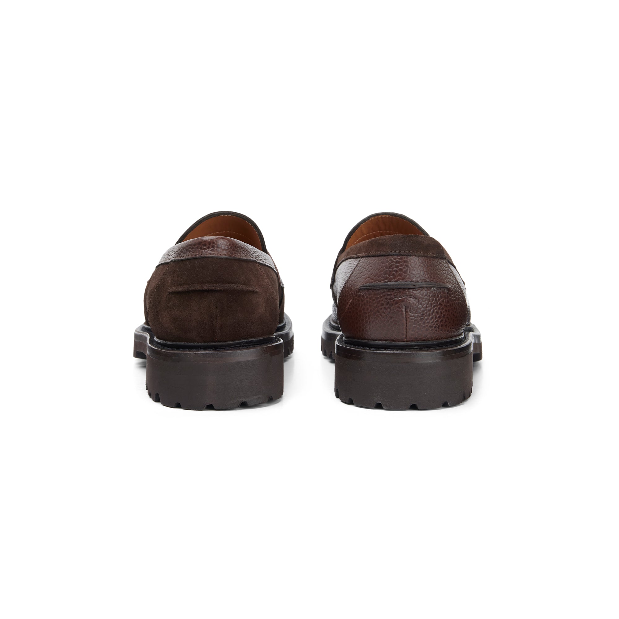 The Ellis Penny Loafer, Chocolate Flip, Vibram 1757 Lug Sole