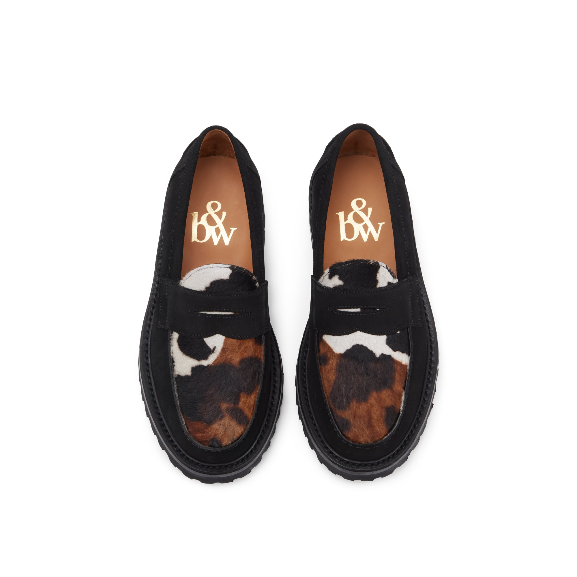 The Ellis Penny Loafer, Bovine, Vibram 1757 Lug Sole – Blackstock