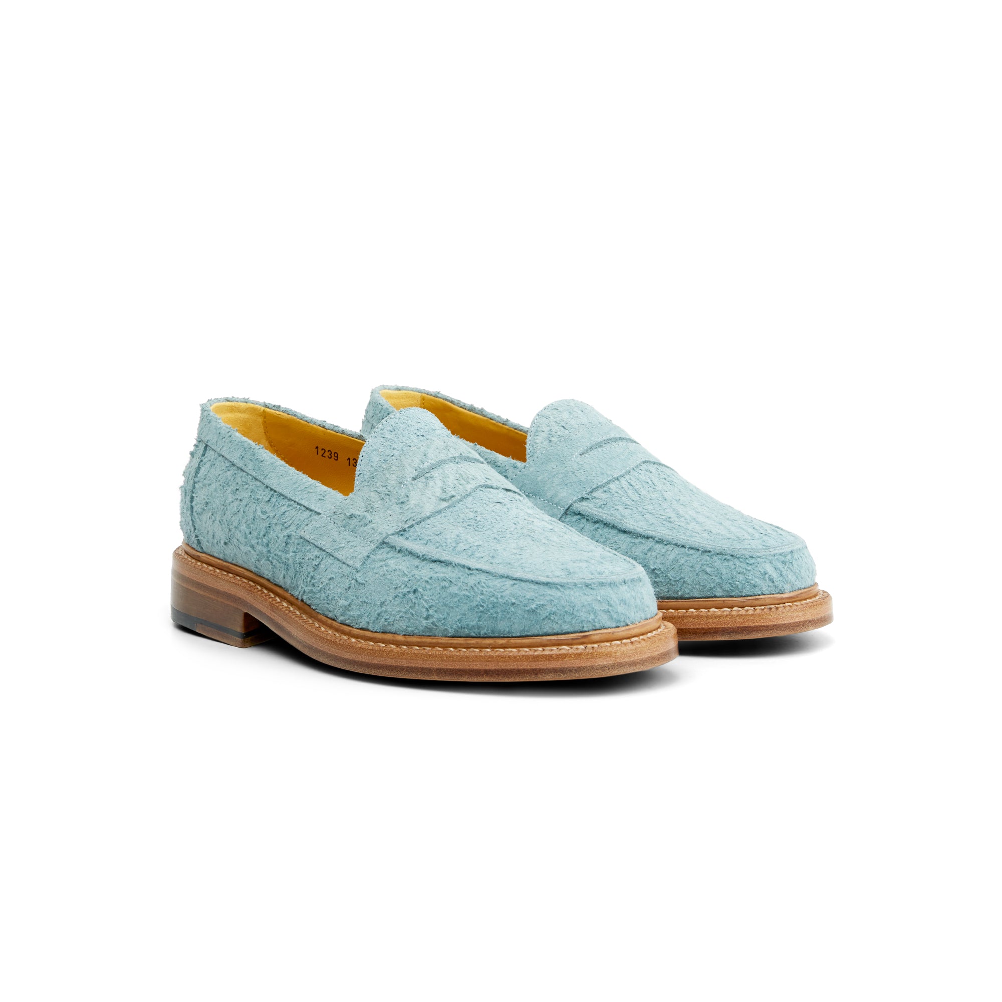 The Ellis Penny Loafer, Opal Suede - Blackstock & Weber