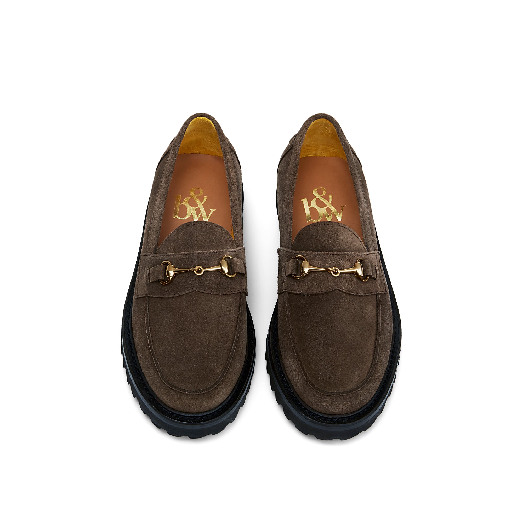 The Mason Horse Bit Loafer, Taupe, Vibram 1757 Lug Sole